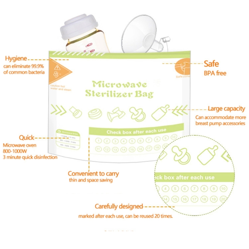 10 Sheets/set Reusable Microwa - Zwitsal Baby Products review and price